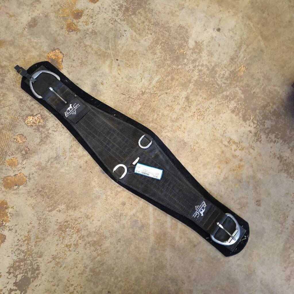 Felt and nylon girth- roper cut
