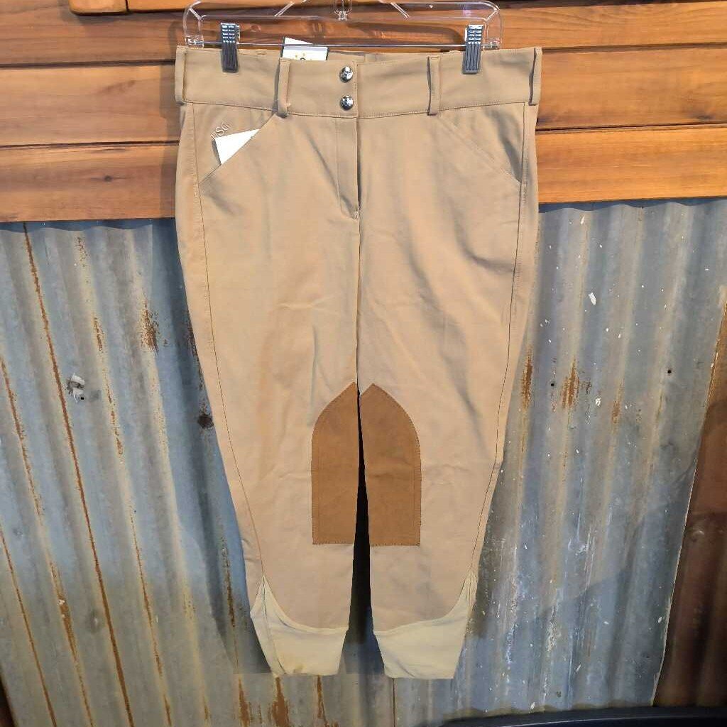 Tech stretch knee patch breeches