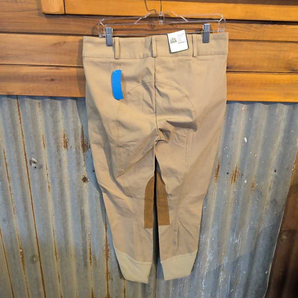 Tech stretch knee patch breeches