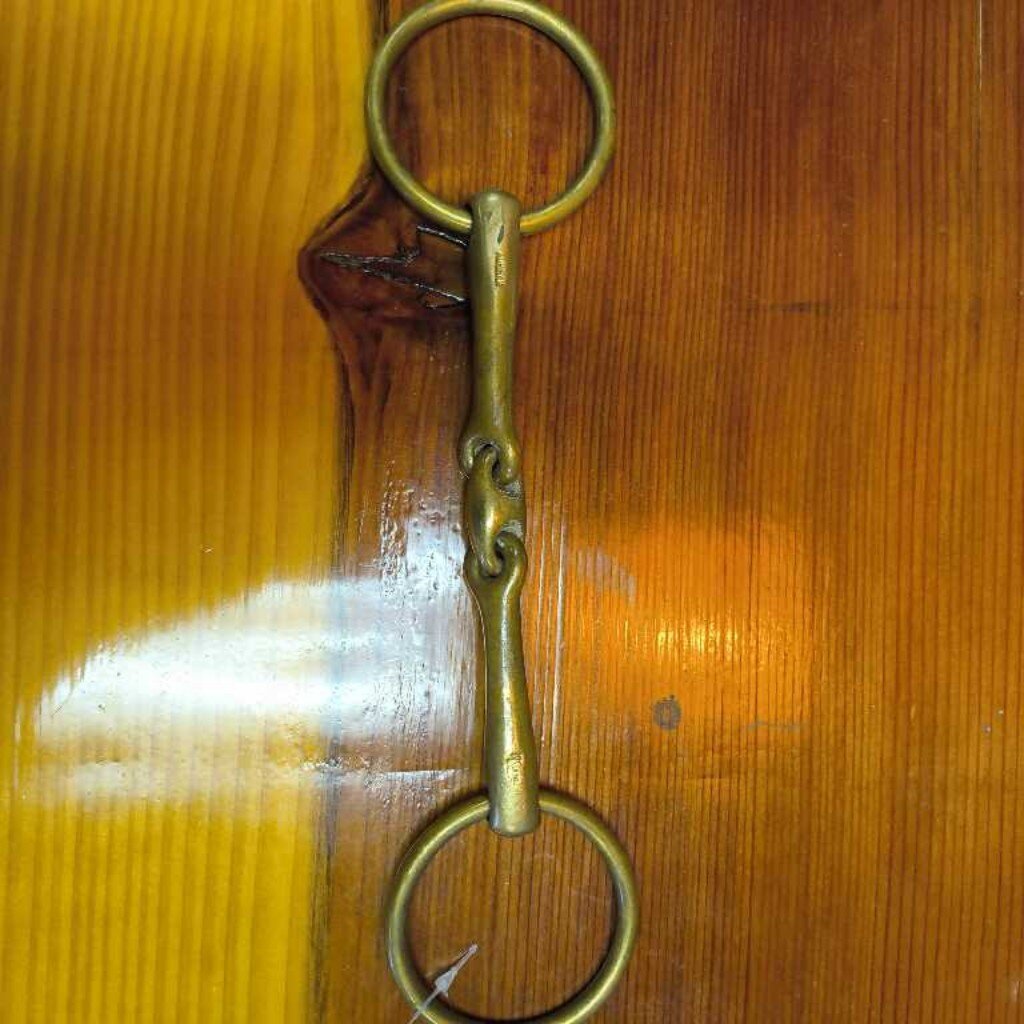 Loose ring 3 piece snaffle