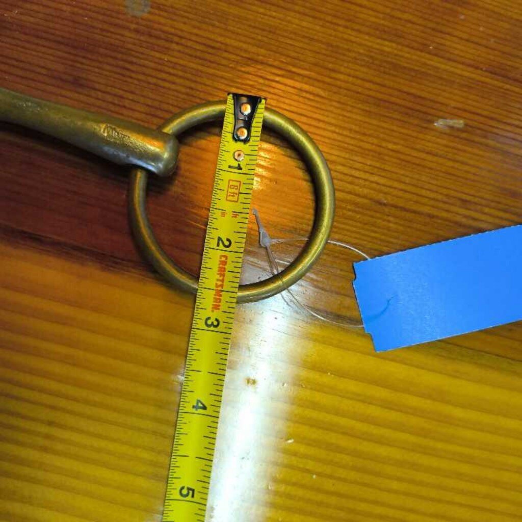 Loose ring 3 piece snaffle
