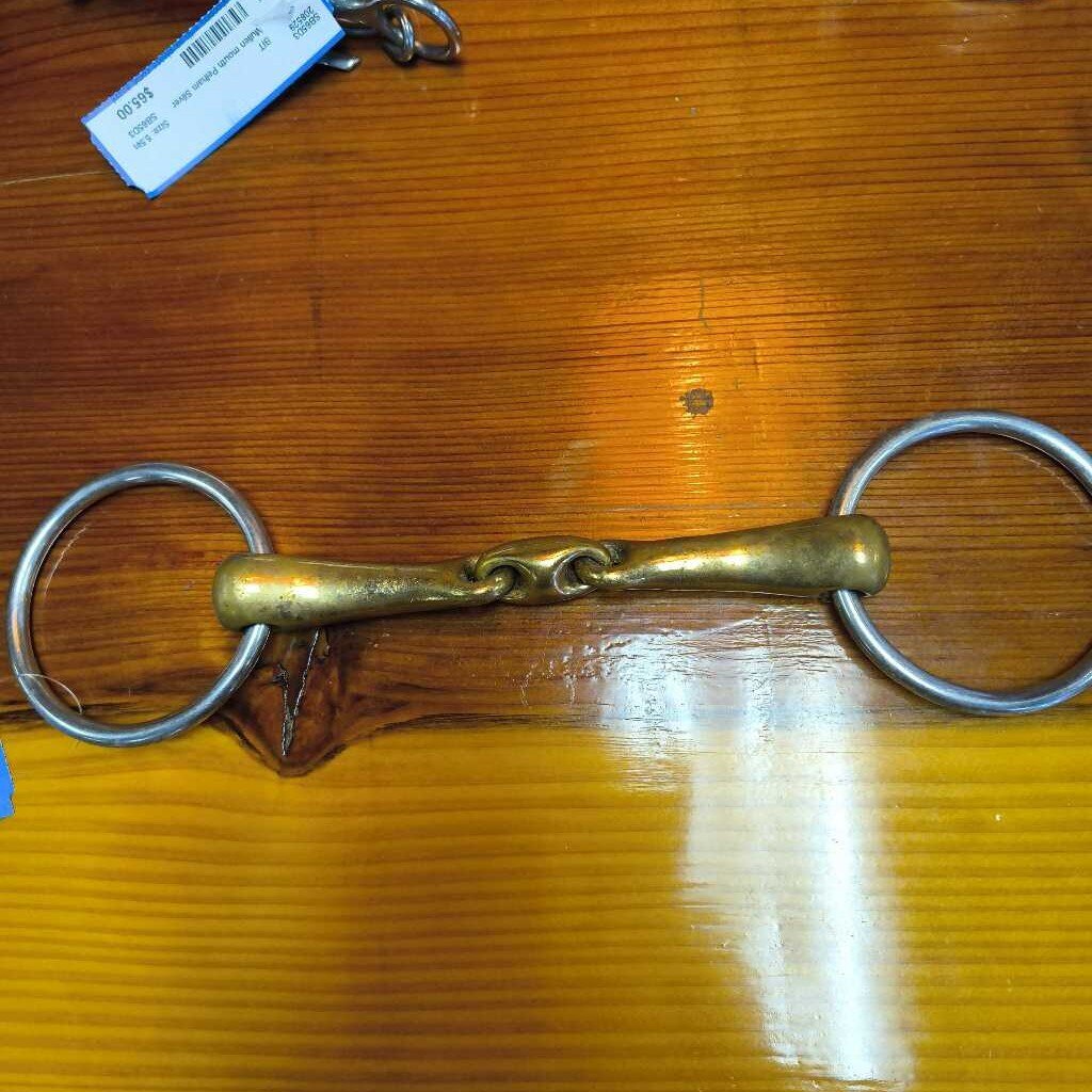 Loose ring 3 piece snaffle