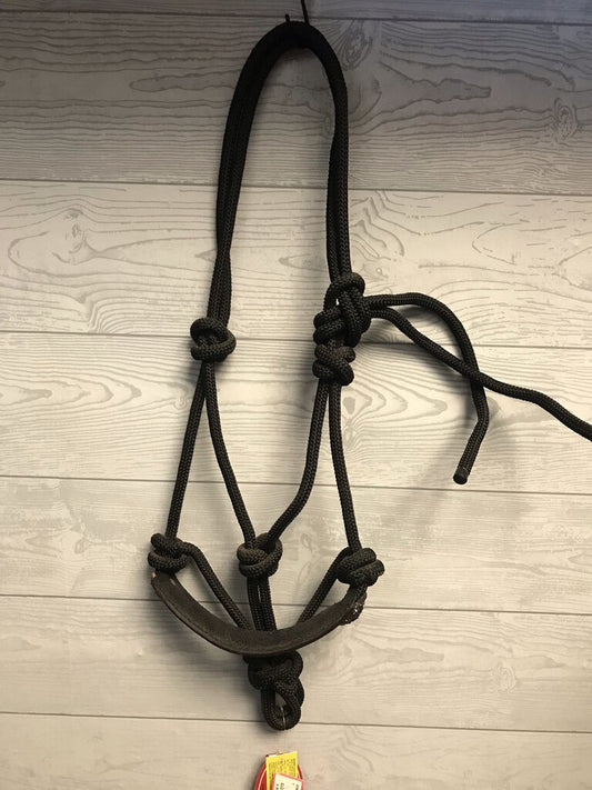 Rope- Glitter Leather Nose halter