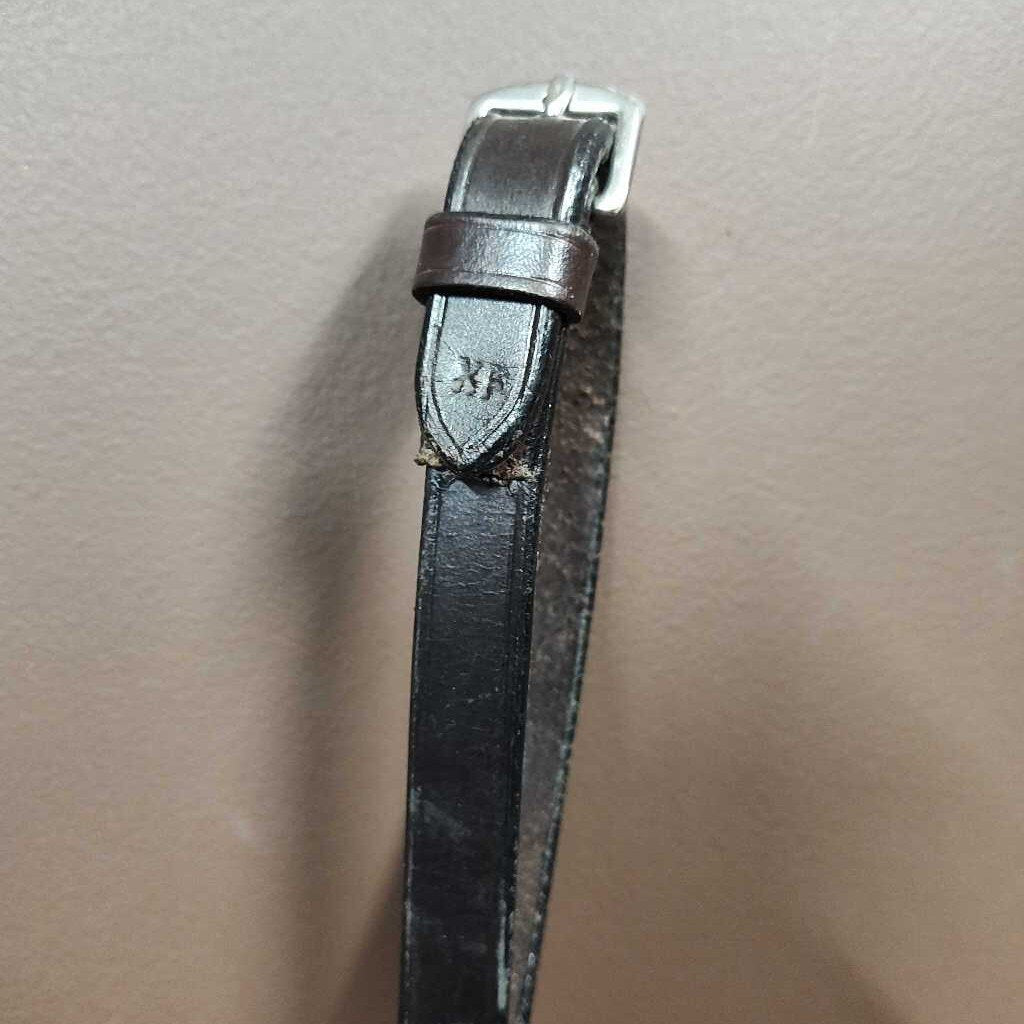English Reins Rubber Reins- Brown- New