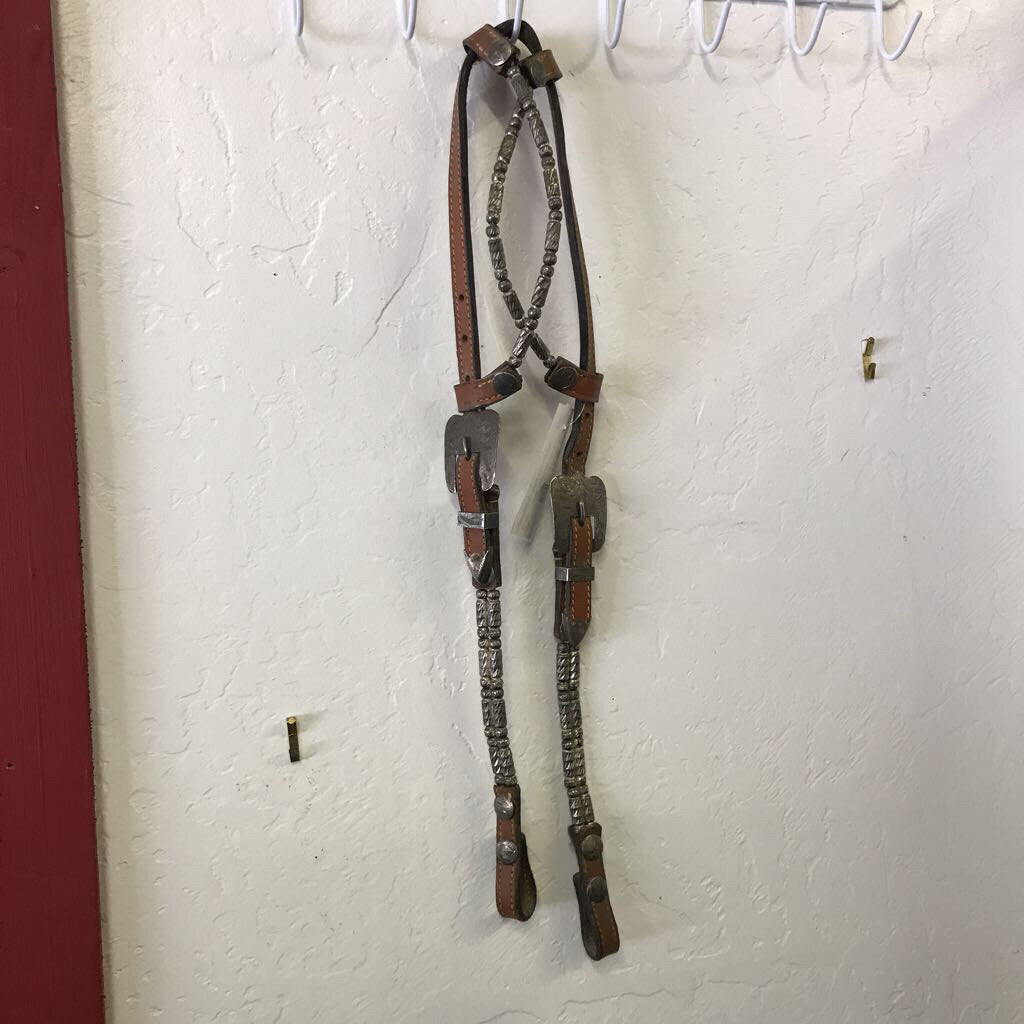 Show Headstall Double Ear Bridle