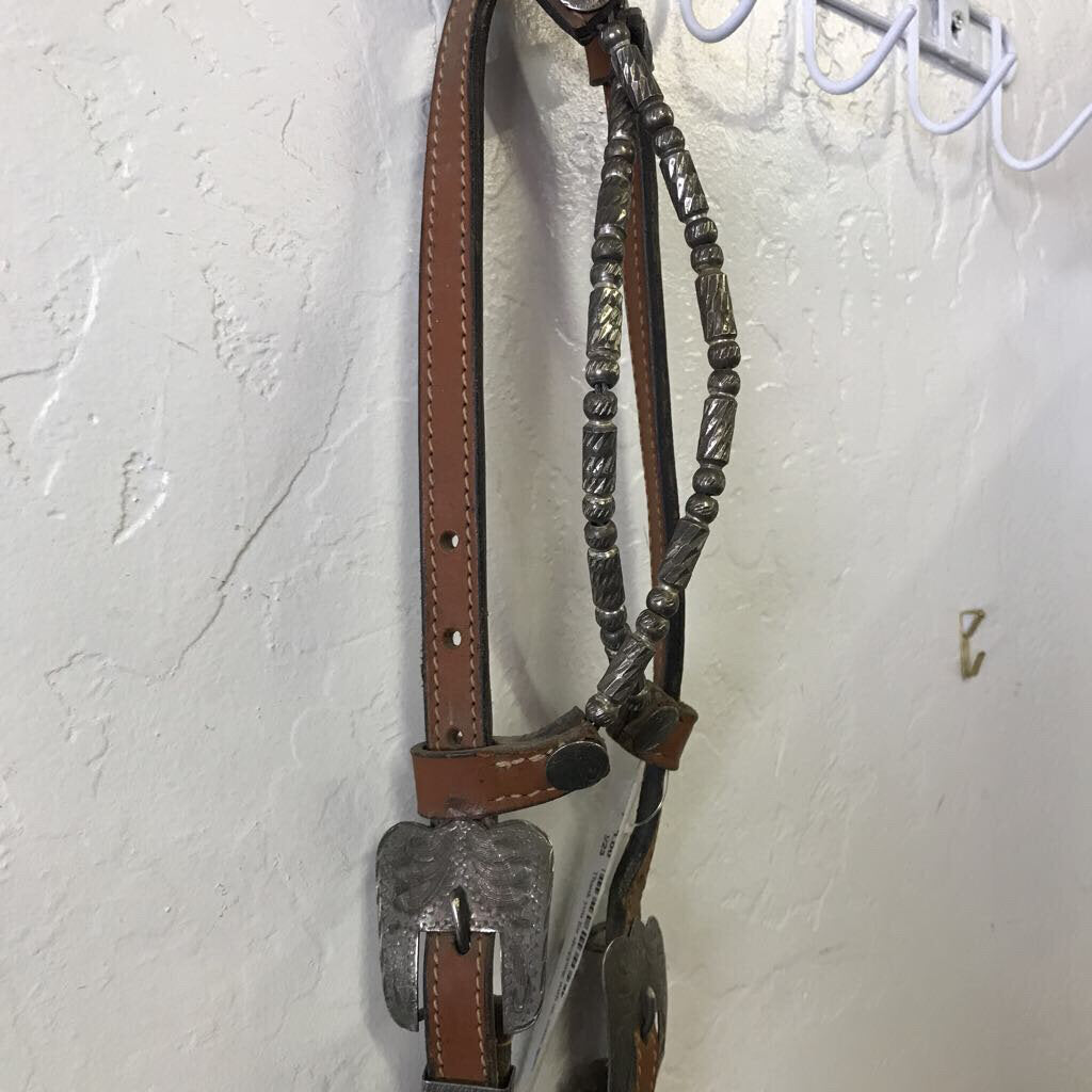 Show Headstall Double Ear Bridle