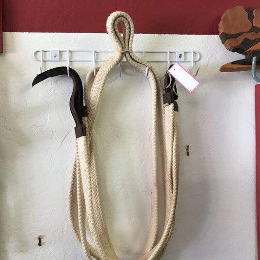 Reins western cotton split