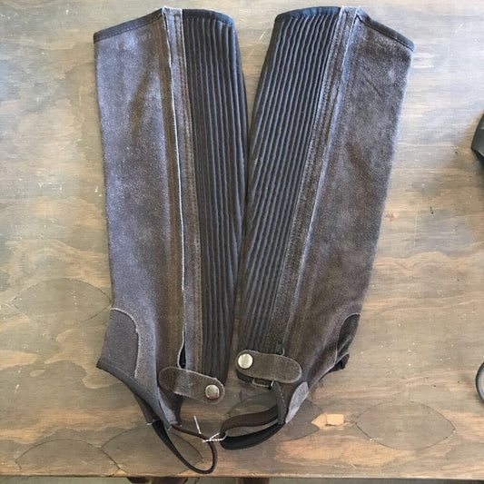 Suede- half chaps- adult