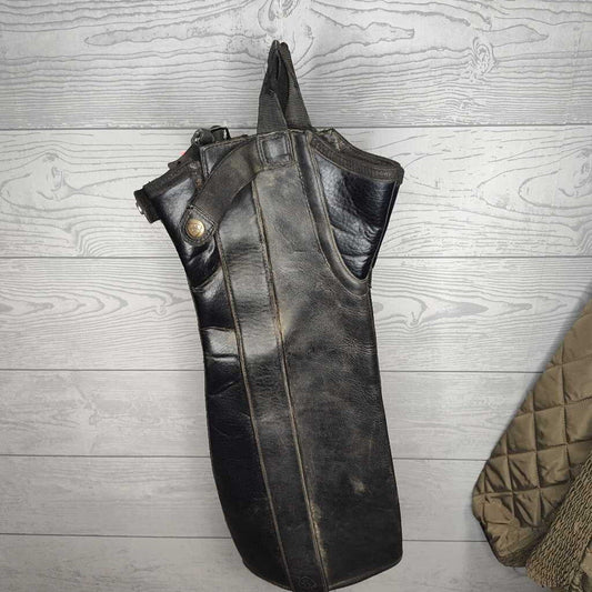Leather half chaps