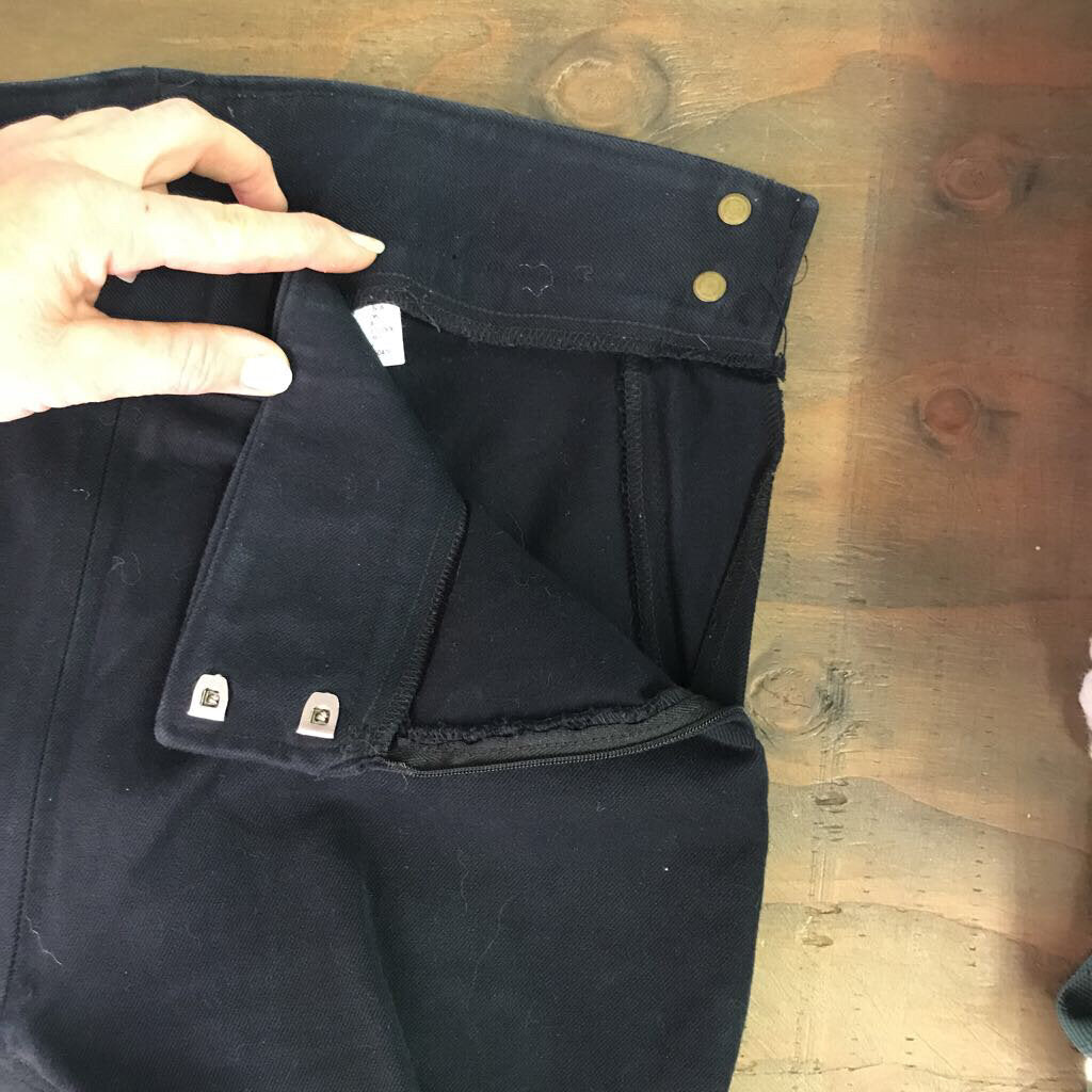 Side zip full seat breeches- adult