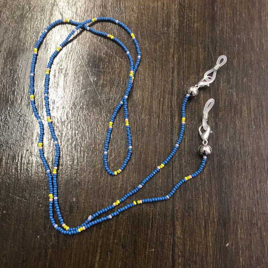 Beaded eyeglass keepers